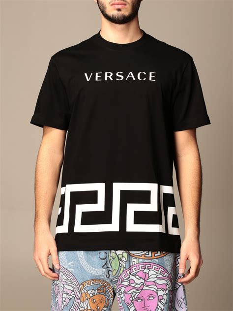 top t shirt versace turchese saldo|Men's Versace T.